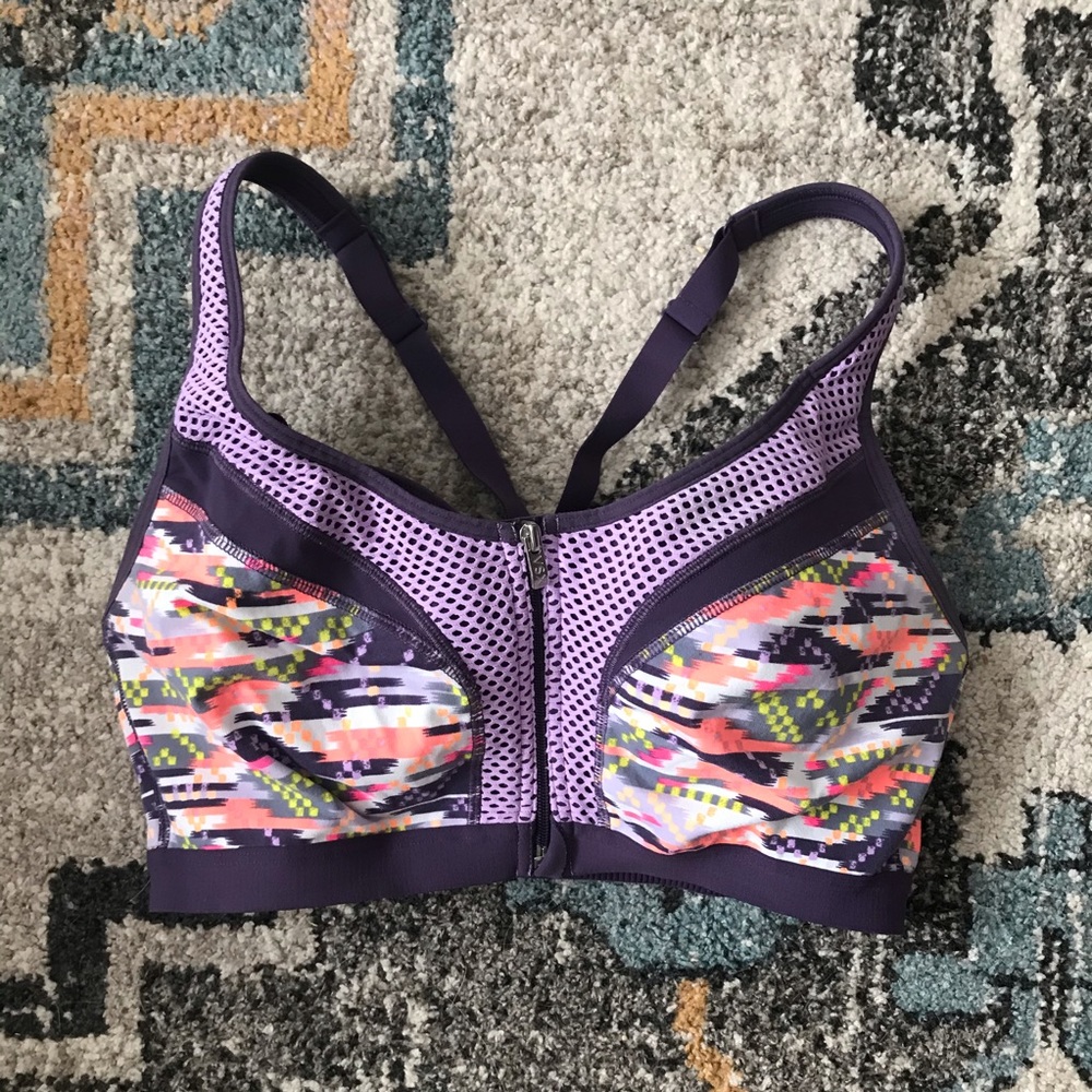 Zipper Sports Bra